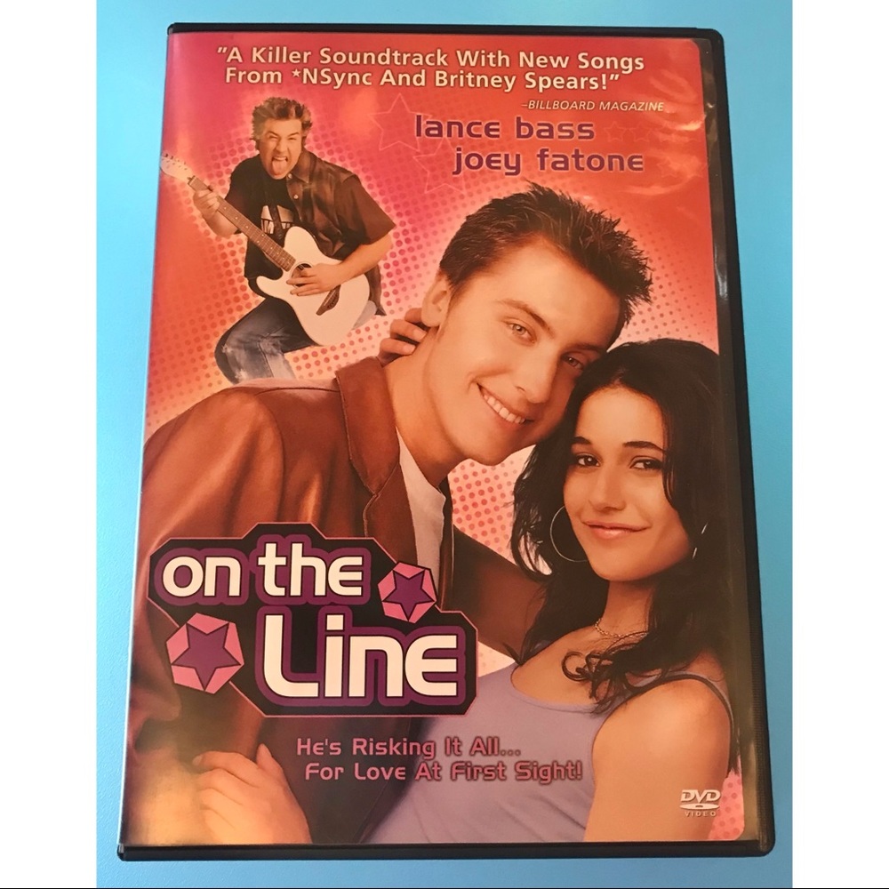 ⭐️ 3/$20 On the Line (2002) Y2K DVD